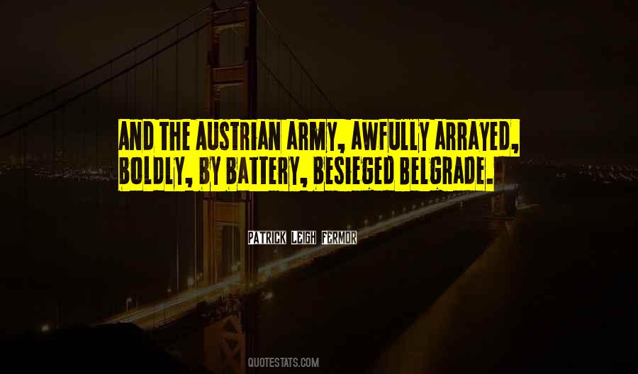 Quotes About Belgrade #1068421
