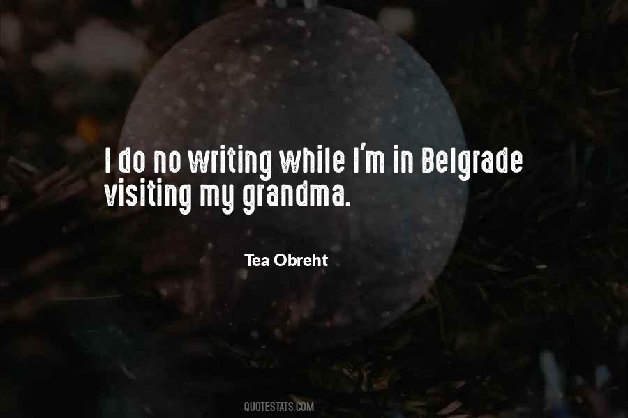 Quotes About Belgrade #145218