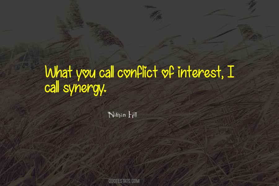 Quotes About Synergy #1685487