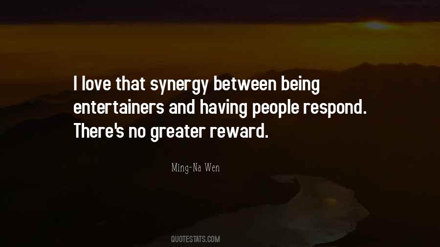 Quotes About Synergy #294248