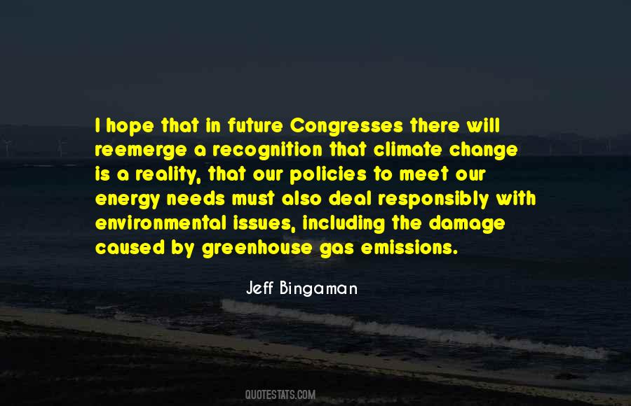 Greenhouse Emissions Quotes #1319990