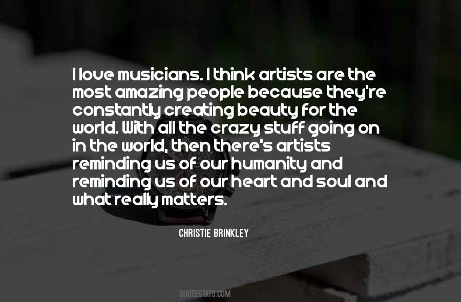 Quotes About Artists And Musicians #1573504