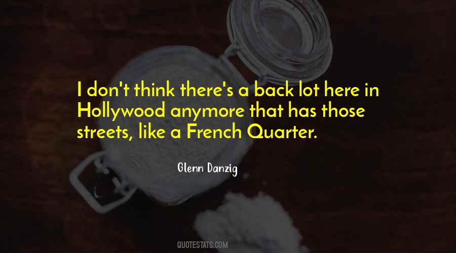 Quotes About French Quarter #888272