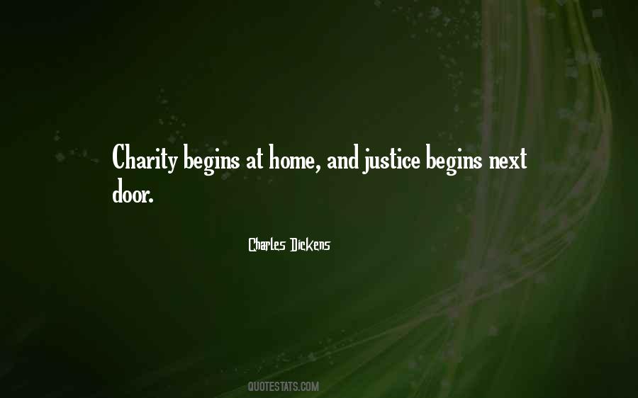 Quotes About Charity Begins At Home #1743943