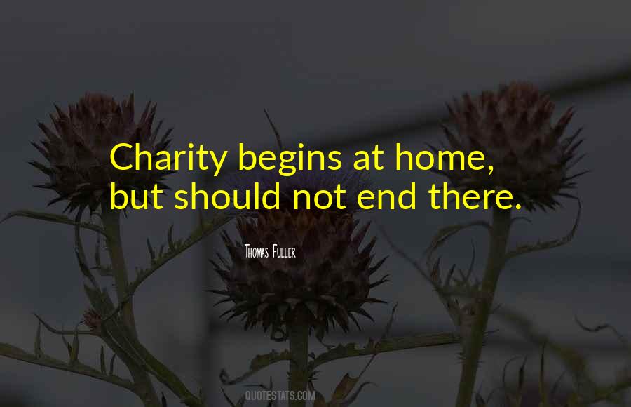 Quotes About Charity Begins At Home #1802492