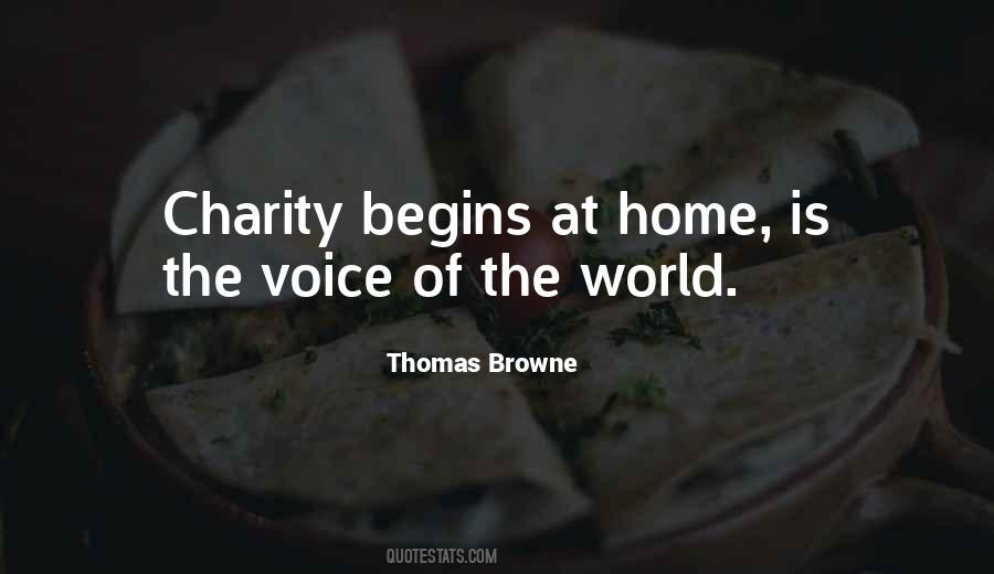 Quotes About Charity Begins At Home #540401