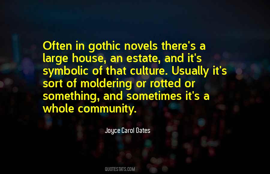 Quotes About Gothic Novels #1850378