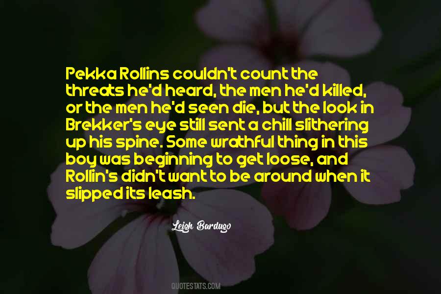 Pekka Rollins Quotes #1571963