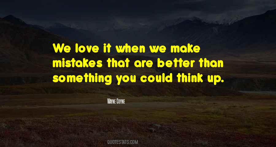 Quotes About Love Mistakes #433241