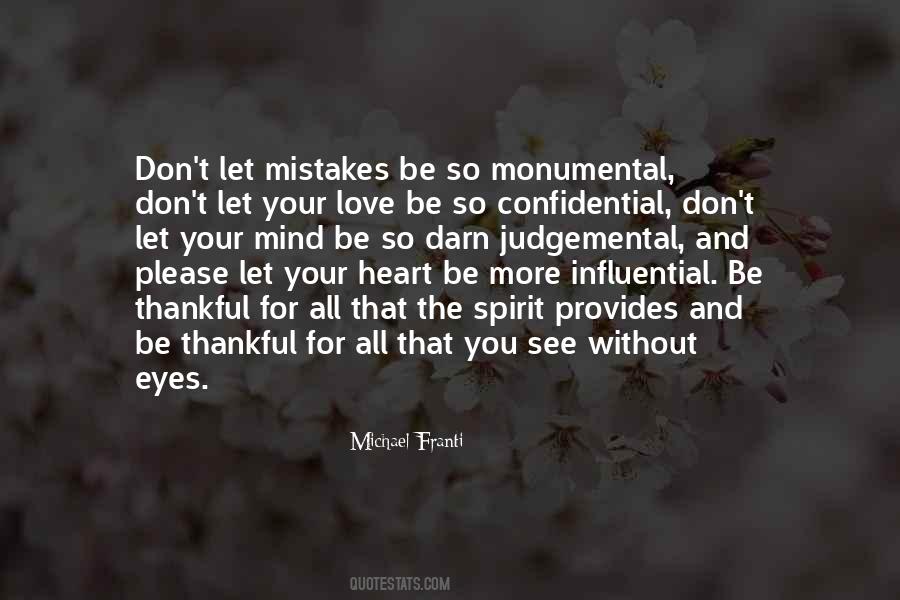 Quotes About Love Mistakes #461252