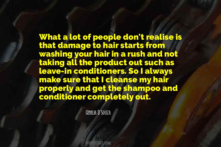 Quotes About Shampoo #1284465