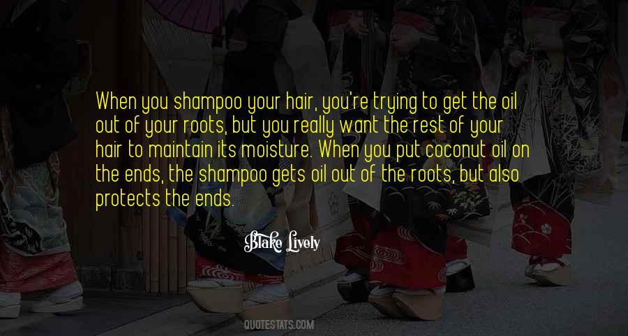 Quotes About Shampoo #195791