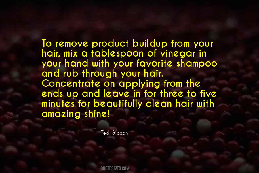 Quotes About Shampoo #761407