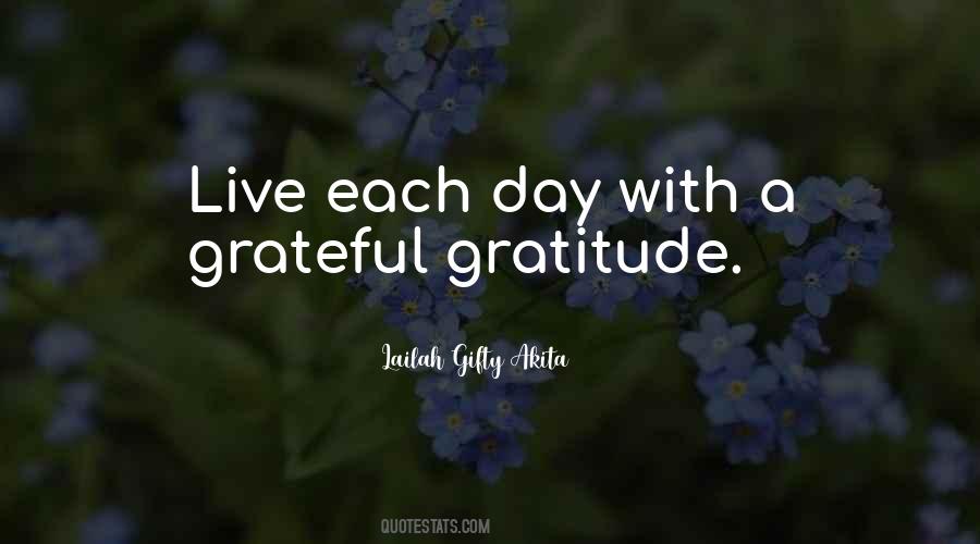 Quotes About Gratefulness #128894