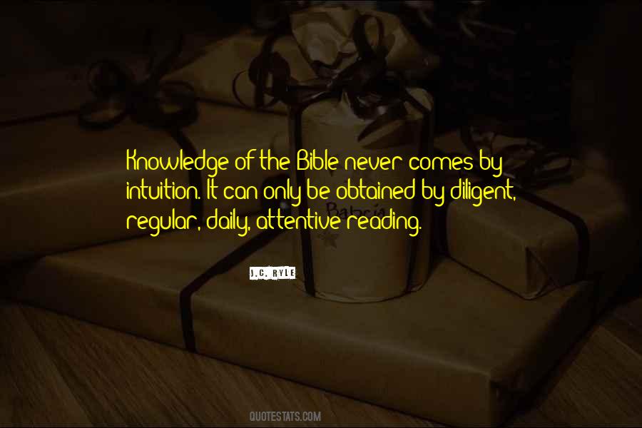 Quotes About Daily Bible Reading #1520000