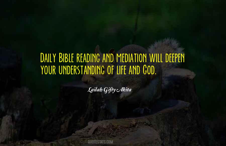 Quotes About Daily Bible Reading #731350