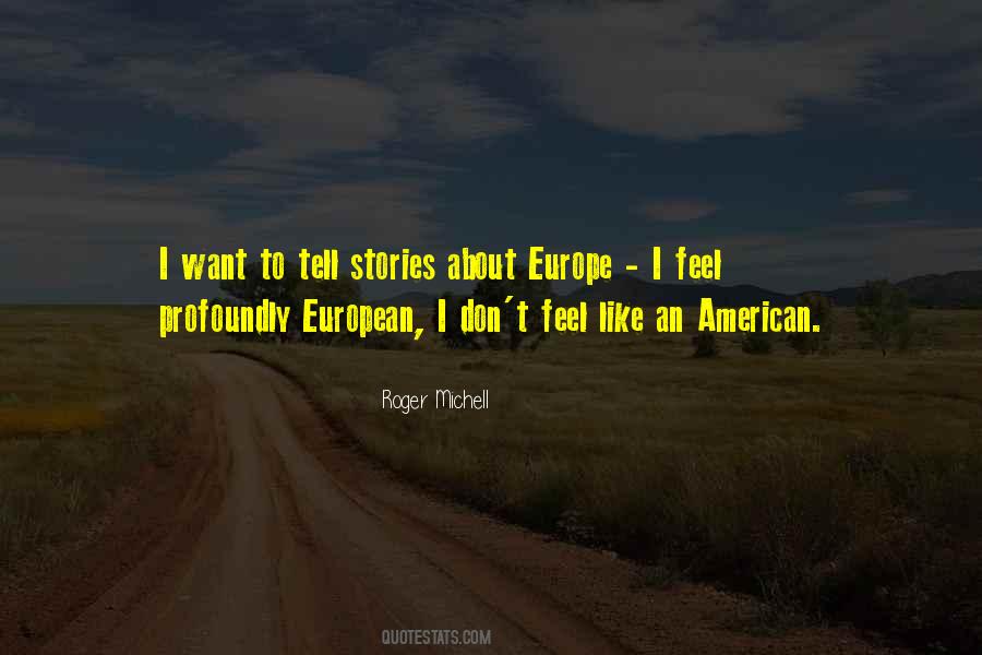 Quotes About European #1705177