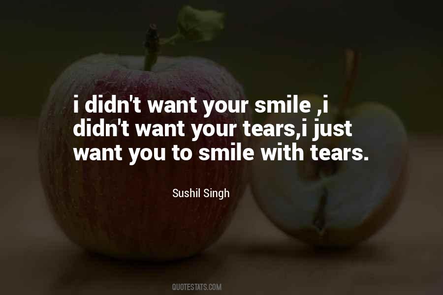 Quotes About I Love Your Smile #1626961