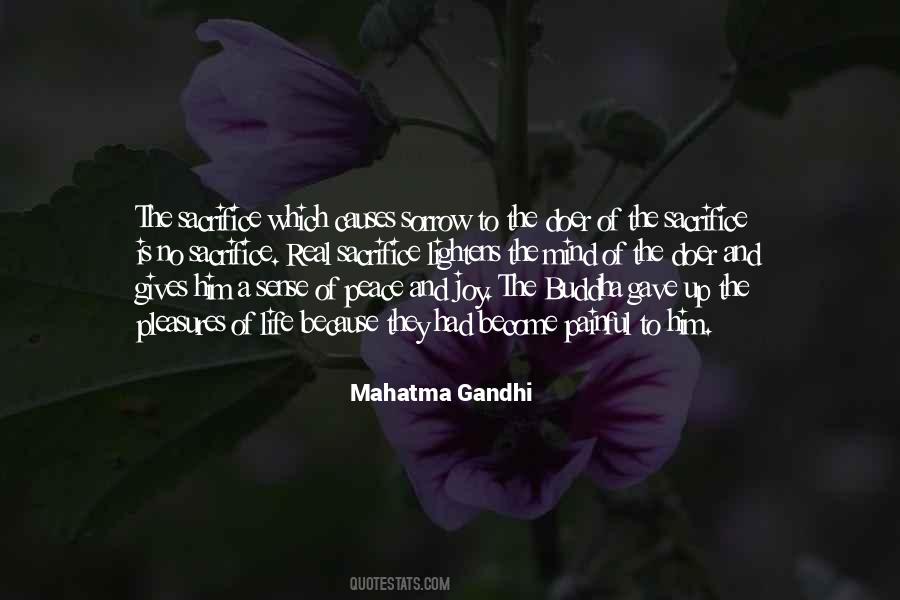 Peace Mahatma Gandhi Quotes #1203113