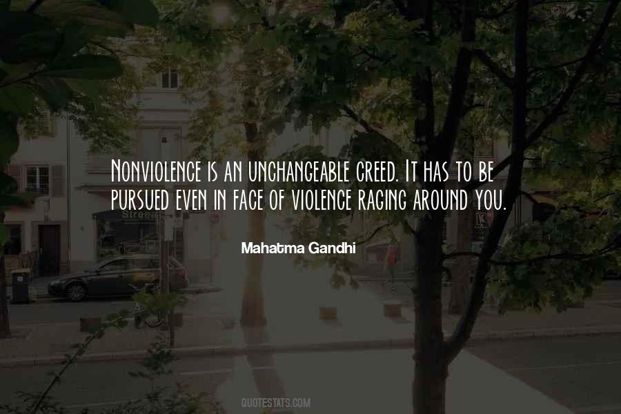 Peace Mahatma Gandhi Quotes #1253599