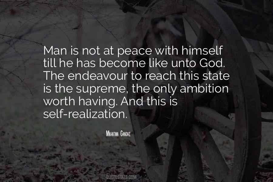 Peace Mahatma Gandhi Quotes #1262021