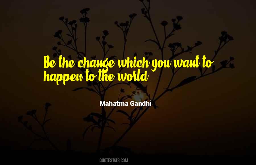 Peace Mahatma Gandhi Quotes #132758