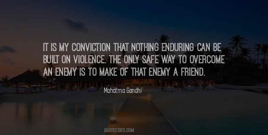 Peace Mahatma Gandhi Quotes #1598073