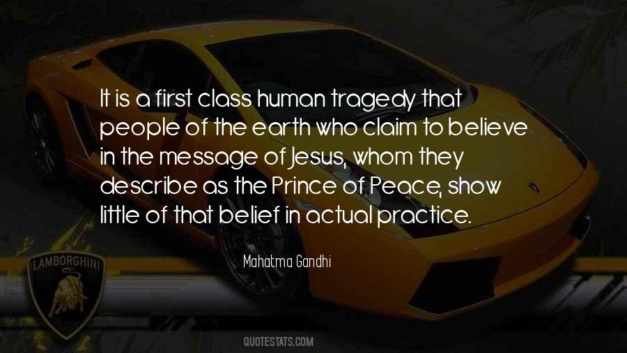 Peace Mahatma Gandhi Quotes #1756117