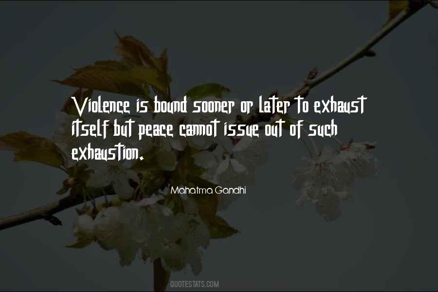 Peace Mahatma Gandhi Quotes #544563