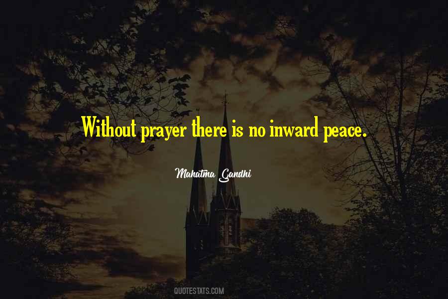 Peace Mahatma Gandhi Quotes #901160
