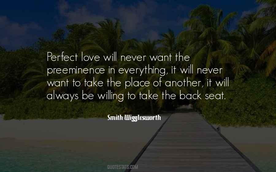 Quotes About Perfect Love #480930