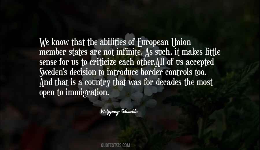 Quotes About European Immigration #1730250