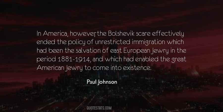 Quotes About European Immigration #815080