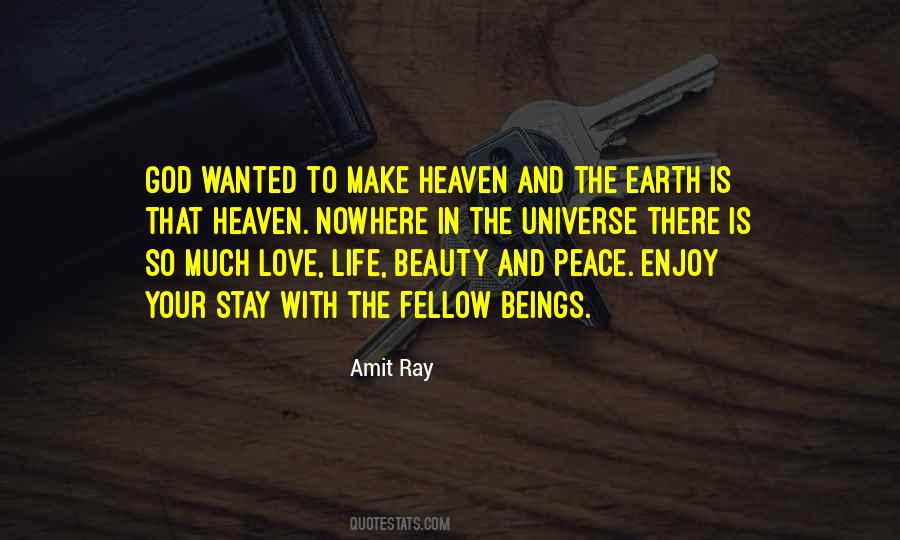 Enjoy Beauty Quotes #1040567