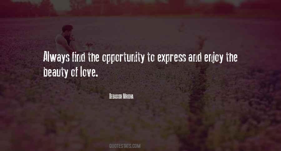 Enjoy Beauty Quotes #1118288