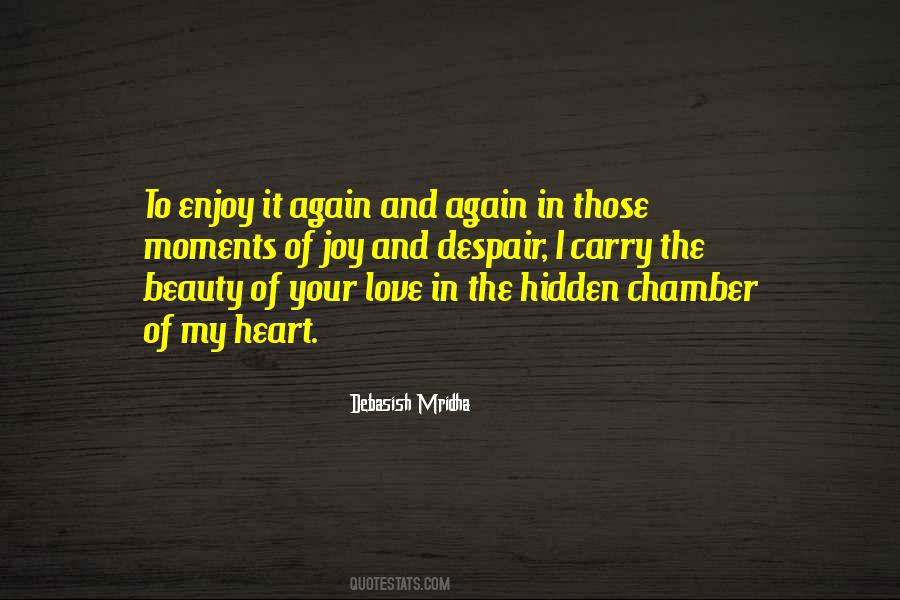 Enjoy Beauty Quotes #1249047