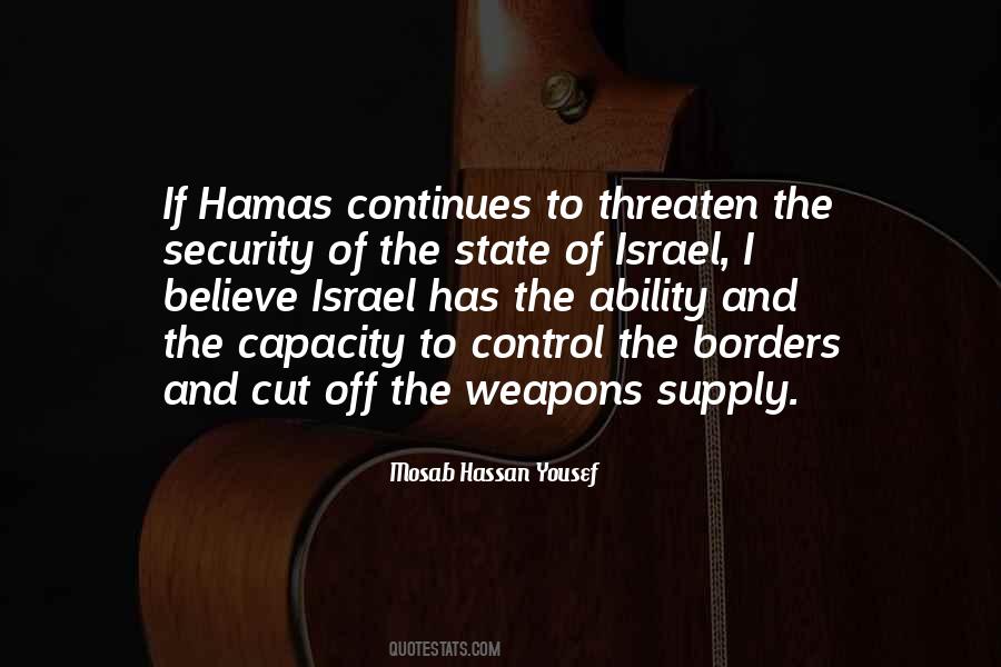 Quotes About Weapons Control #180147