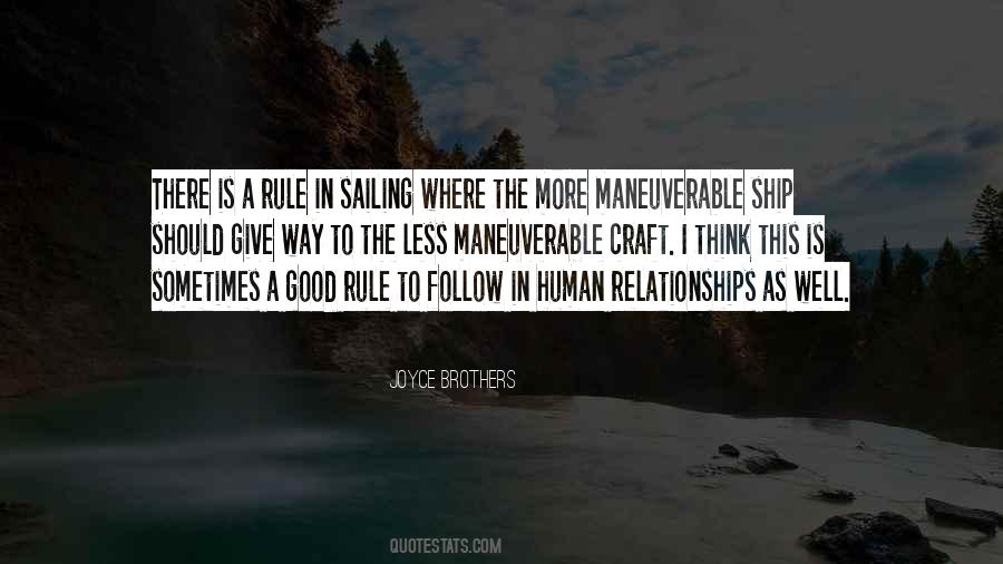 Quotes About Sailing Your Own Ship #1352135