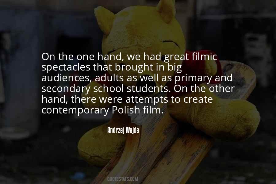 Quotes About Secondary School #65053
