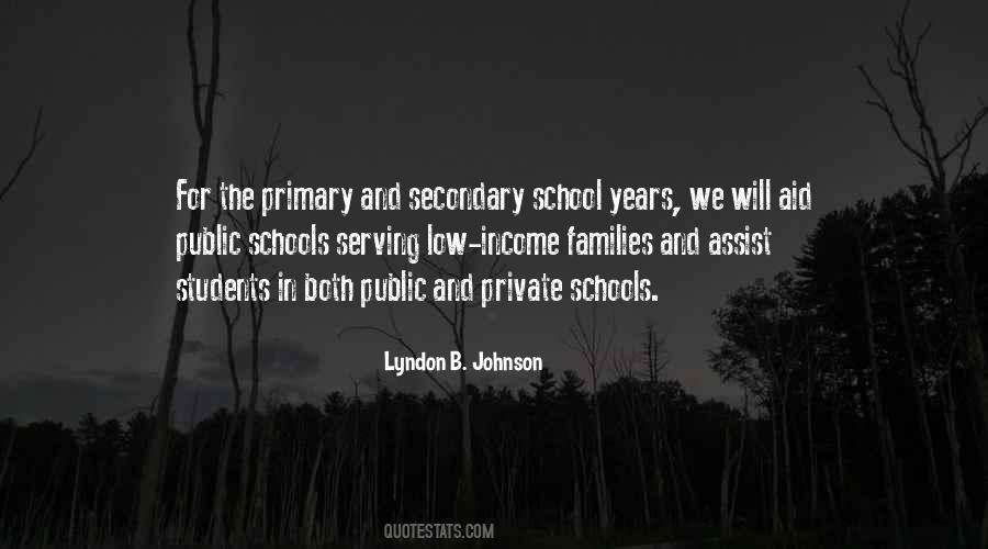 Quotes About Secondary School #801193