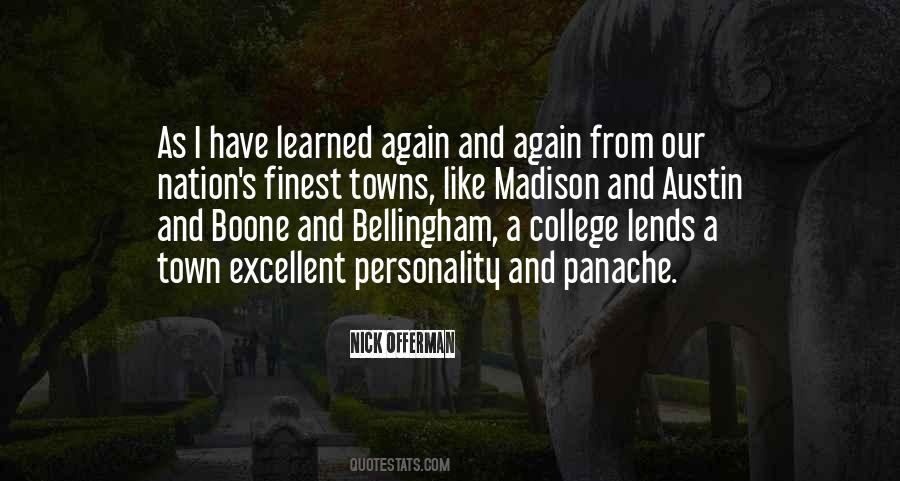 Quotes About A Town #1160586