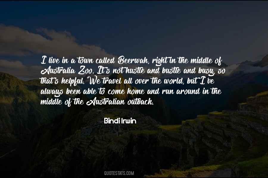 Quotes About A Town #1242824