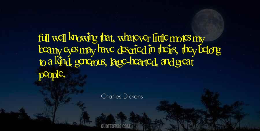 Kind Hearted People Quotes #353556