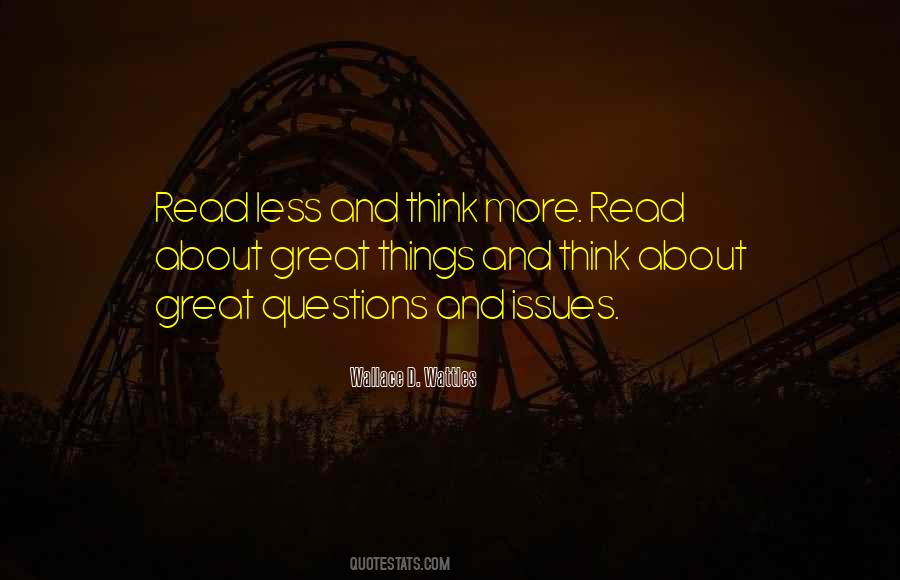 Great Questions Quotes #995080