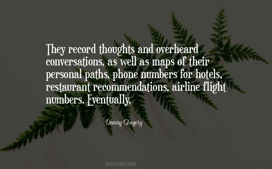 Quotes About Recommendations #1819926