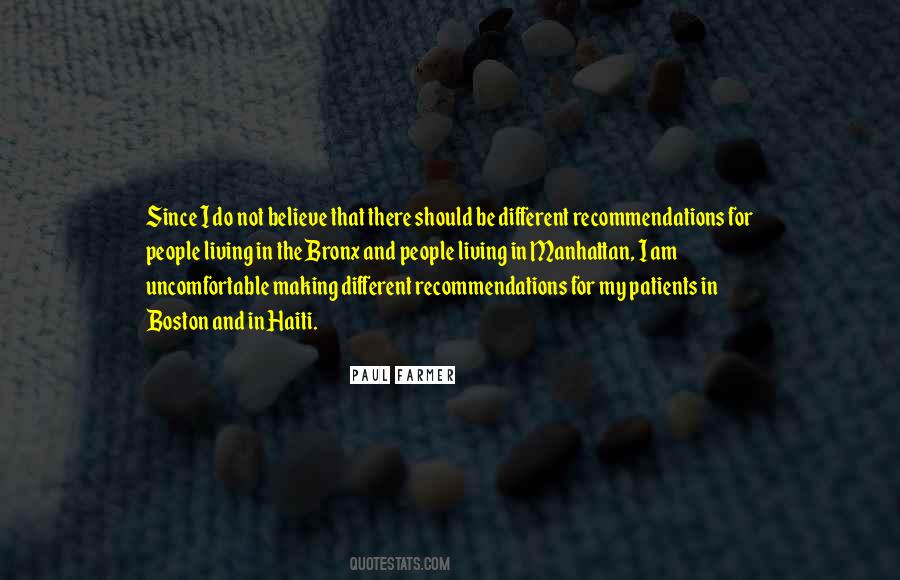 Quotes About Recommendations #73421