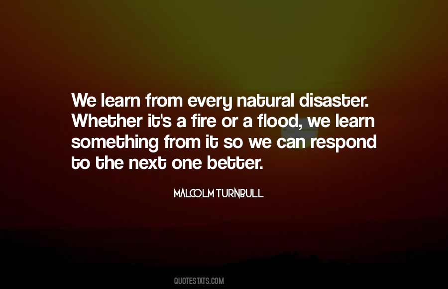 Quotes About Flood Disaster #730334