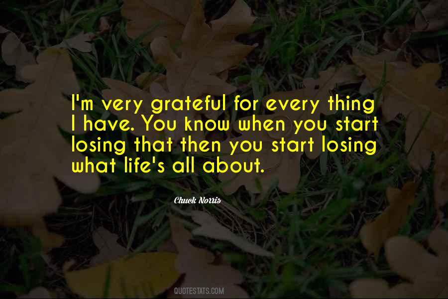 Quotes About Grateful Life #276158