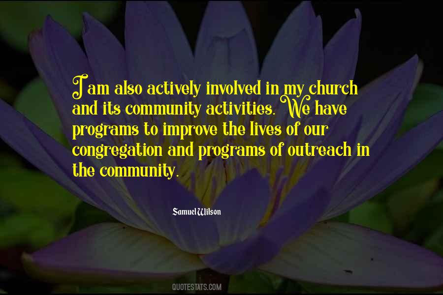 Quotes About Community Outreach #1719059