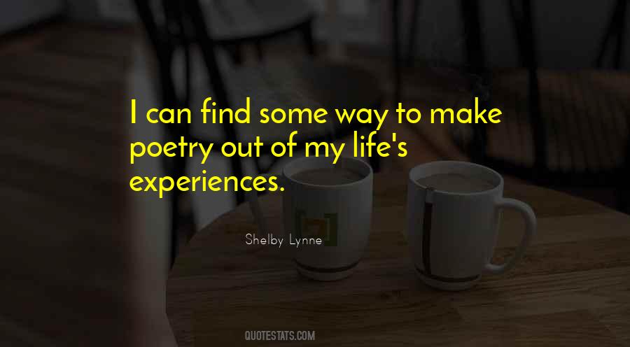 Life S Experiences Quotes #174197